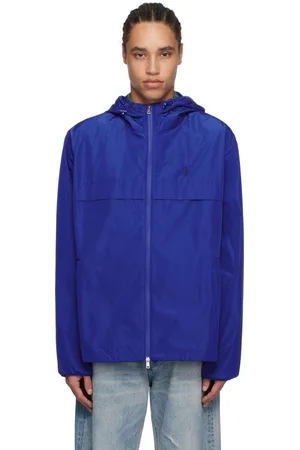 Ralph Lauren Blue Eco Simplux Windbreaker Jacket