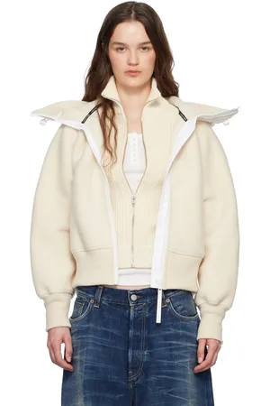 Canada Goose Off-White HUMANATURE Chilliwack Bomber Kind Fleece Jacket