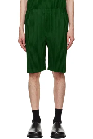 Issey Miyake Green Monthly Color August Shorts