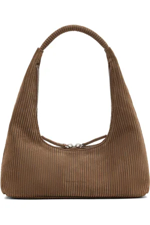 MARGE SHERWOOD Brown Integrated Strap Shoulder Bag