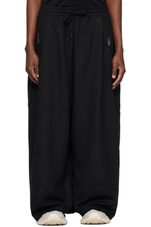 NAMESAKE Black Yuta Panelled Sweatpants
