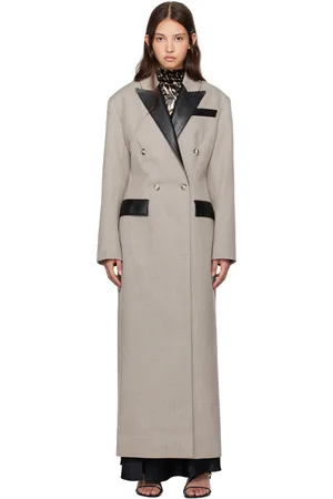 Nanushka Taupe Ferris Coat