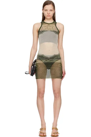 Jean Paul Gaultier Green & Off-White 
