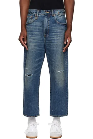 R13 Blue X-Boyfriend Jeans