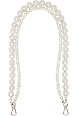 Simone Rocha White Faux- Bag Strap