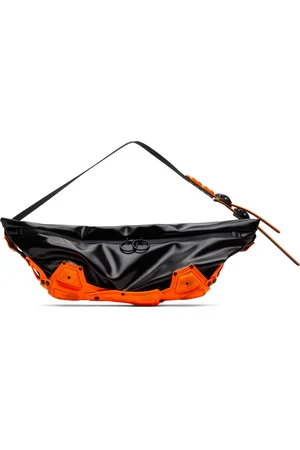 Innerraum Black & Orange Object M07 Crossbody Bag