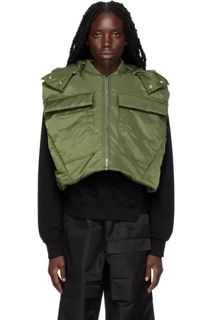 Spencer Badu Khaki Insulated Vest