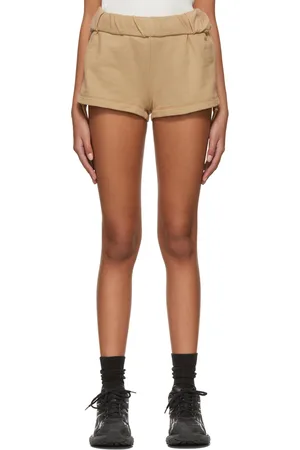DION LEE Beige Cotton Shorts