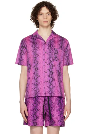 Double Rainbouu Pink Printed Shirt