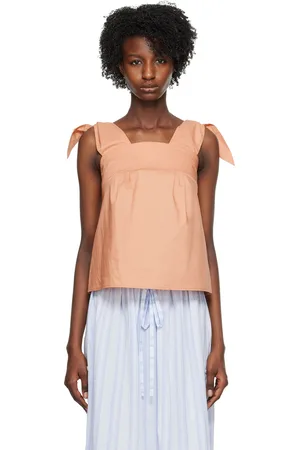 See by Chloé Pink Self-Tie Tank Top
