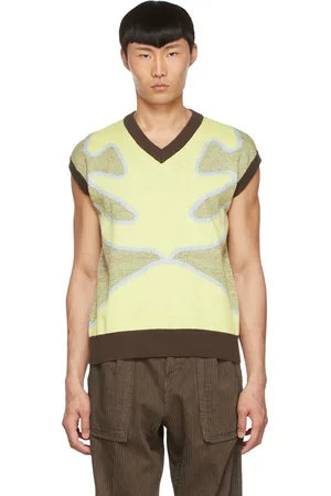 Lukhanyo Mdingi Yellow Cotton Vest
