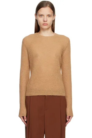 Vince Brown Brushed Sweater