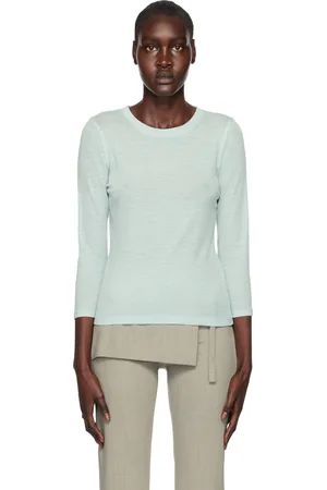 Vince Blue Bracelet Sweater
