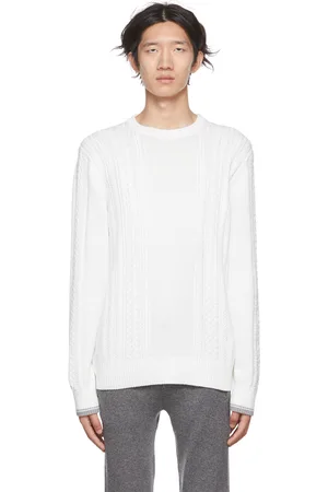 Vince Off-White Cable Sweater