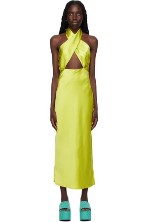 SIMON MILLER Green Yabba Maxi Dress