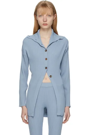 Holzweiler Blue Knit Vibes Cardigan