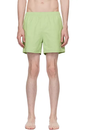 Saturdays NYC Green Talley Swim Shorts