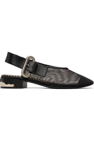 TOGA PULLA Mesh & Leather Flats