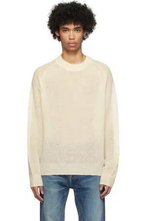 BERNER KUHL Off-White Crewneck Sweater