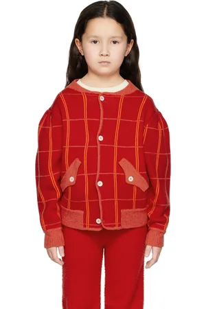 Ligne Noire Kids Check Bomber Jacket