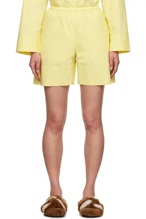By Malene Birger Yellow Siona Shorts