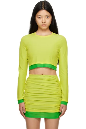 SIMON MILLER Green Mimsy Long Sleeve T-Shirt