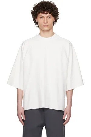 Seventh White Raglan Box T-shirt