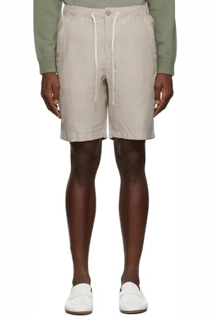 Vince Beige Lightweight Hemp Shorts