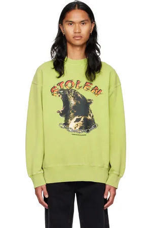 Stolen Girlfriends Club Green Wild Cat Sweatshirt