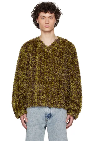 Séfr Brown & Yellow Agustin Sweater