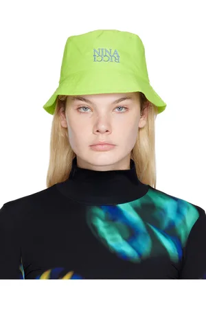Nina Ricci Green Water-Repellent Bucket Hat