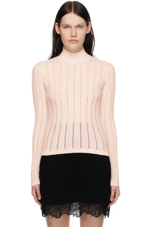 See by Chloé Pink High-Neck Blouse