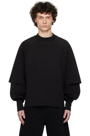 Seventh Black Raglan Layered T-shirt