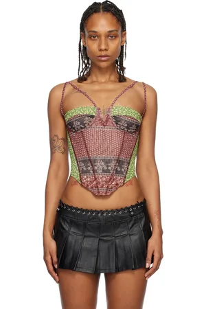 Miaou Burgundy Aphex Corset