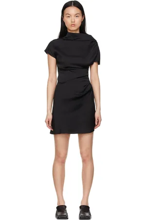 Anna Quan Black Macey Mini Dress