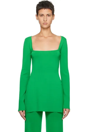 SIMON MILLER Green Zo Zo Long Sleeve T-Shirt