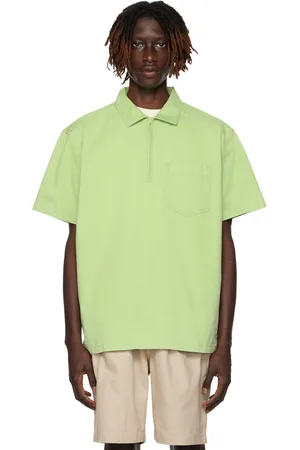 Saturdays NYC Green Billy Sunbaked Shirt