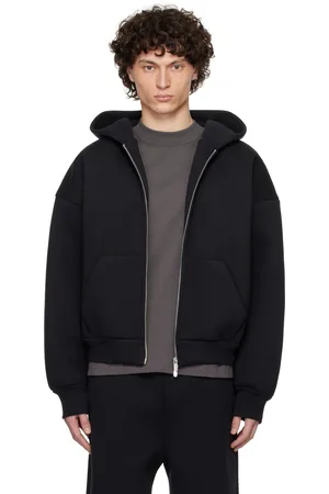 Seventh Black V2 Zipped Hoodie