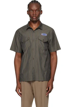Saturdays NYC Brown Bruce Shirt