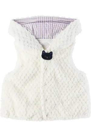 Anna Sui SSENSE Exclusive Baby Off-White Vest