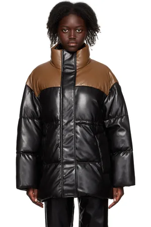 Stand Studio Black Milani Faux-Leather Jacket