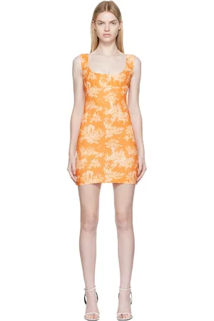 Miaou Orange Vivi Minidress