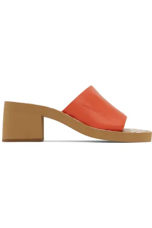 See by Chloé Orange Essie Heeled Sandals