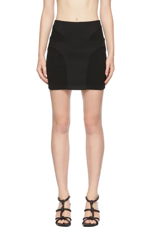 DION LEE Contour Stitch Miniskirt