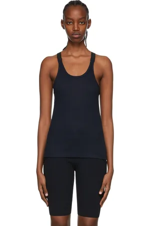 DION LEE SSENSE Exclusive Navy Tank Top