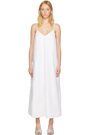 Third Form White Roam Midi Dress