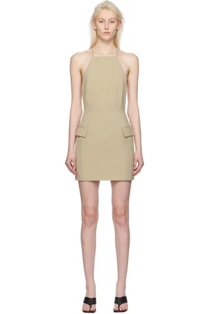 C&m Camilla And Marc Beige Arwin Minidress