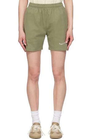 Museum Of Peace & Quiet Khaki Wordmark Shorts