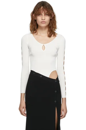 AYA MUSE Off-White Alba Bodysuit