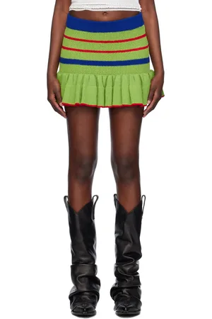 Sinead Gorey Green Ra-Ra Miniskirt